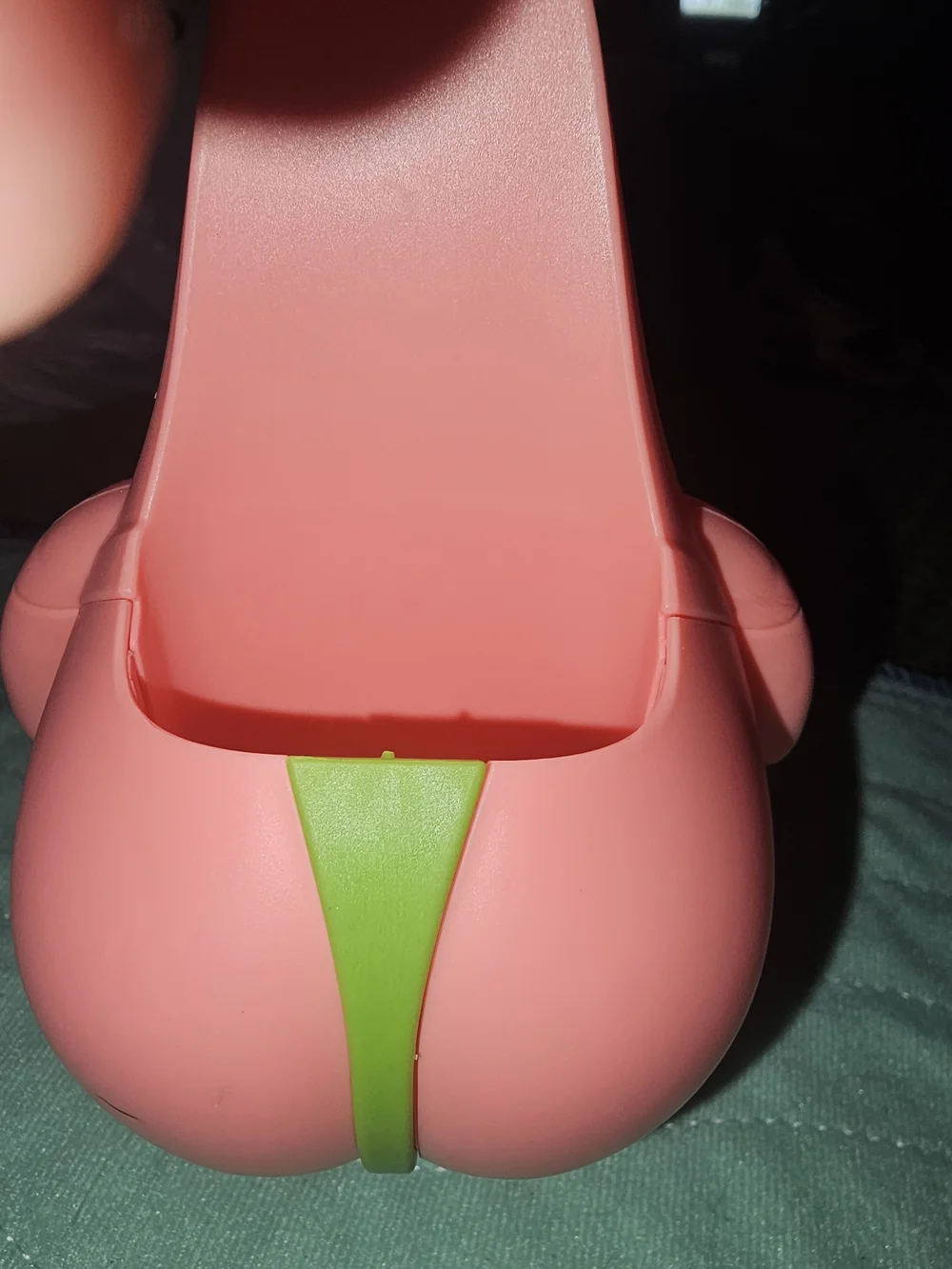 Patrick Star Makeup Organizer Pen Holder - Pink with Green Trim
